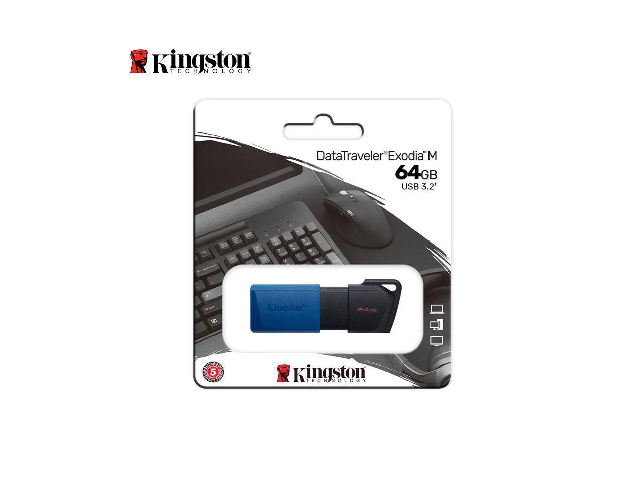 Kingston Technology DataTraveler Exodia M 64GB USB 3.2