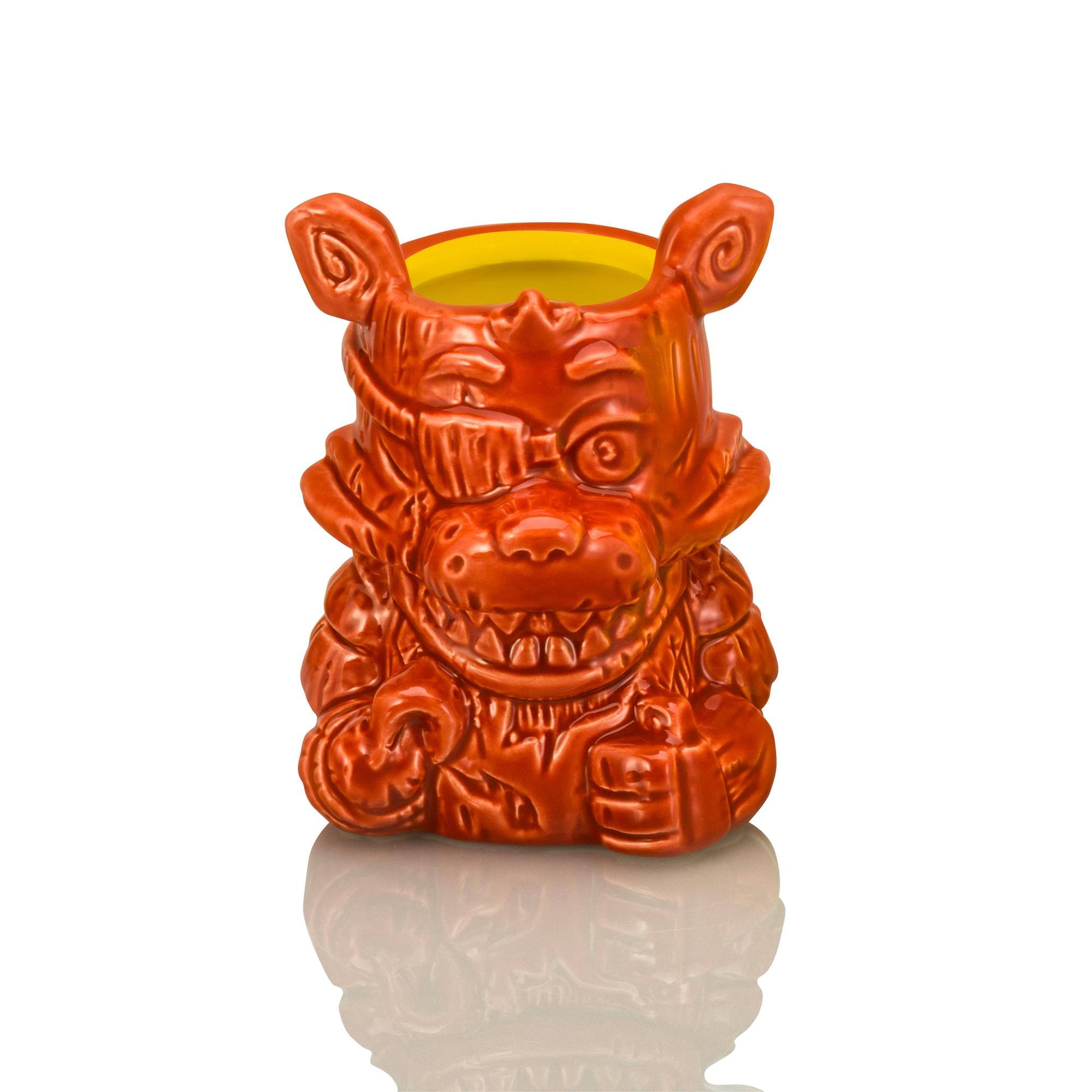 Alt View 10. ThinkGeek - Geeki Tikis Five Nights At Freddy's 4-Piece Ceramic Mini Muglet Set - Multi-Colored.