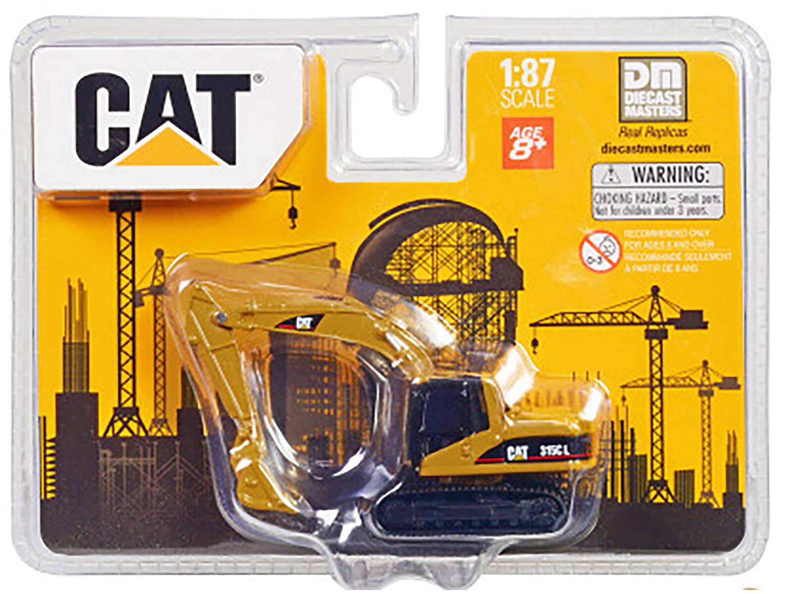 CAT 1:87 SCALE DIECAST MASTERS AGE 8+ diecastmasters.com WARNING: CHOKING HAZARD - Small parts. Not for children under 3 years. Recommended only for ages 8 and up. RECOMMENDED SCULPTURE A PAINT DC I LANS CAT CAT_315CL 315C