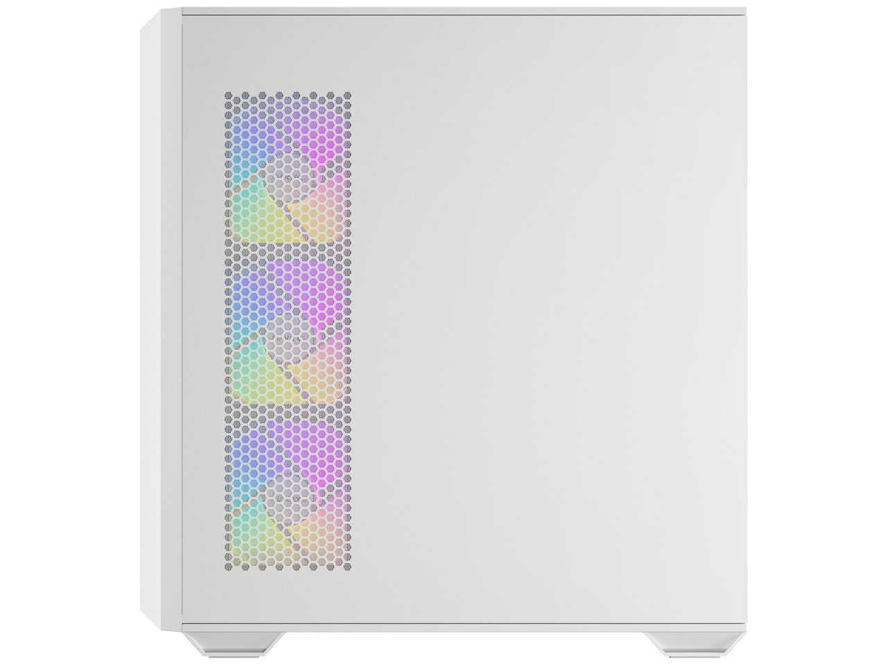 Alt View 7. Antec - Antec C3 ARGB White, 4x ARGB Fans, 8 Fan Support, Type-C 3.2 Gen 2, Tempered Glass, 360mm Radiator, ATX Mid-Tower - White.