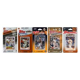 C&I Collectibles - San Francisco Giants Trading Card Team Sets - Multicolor