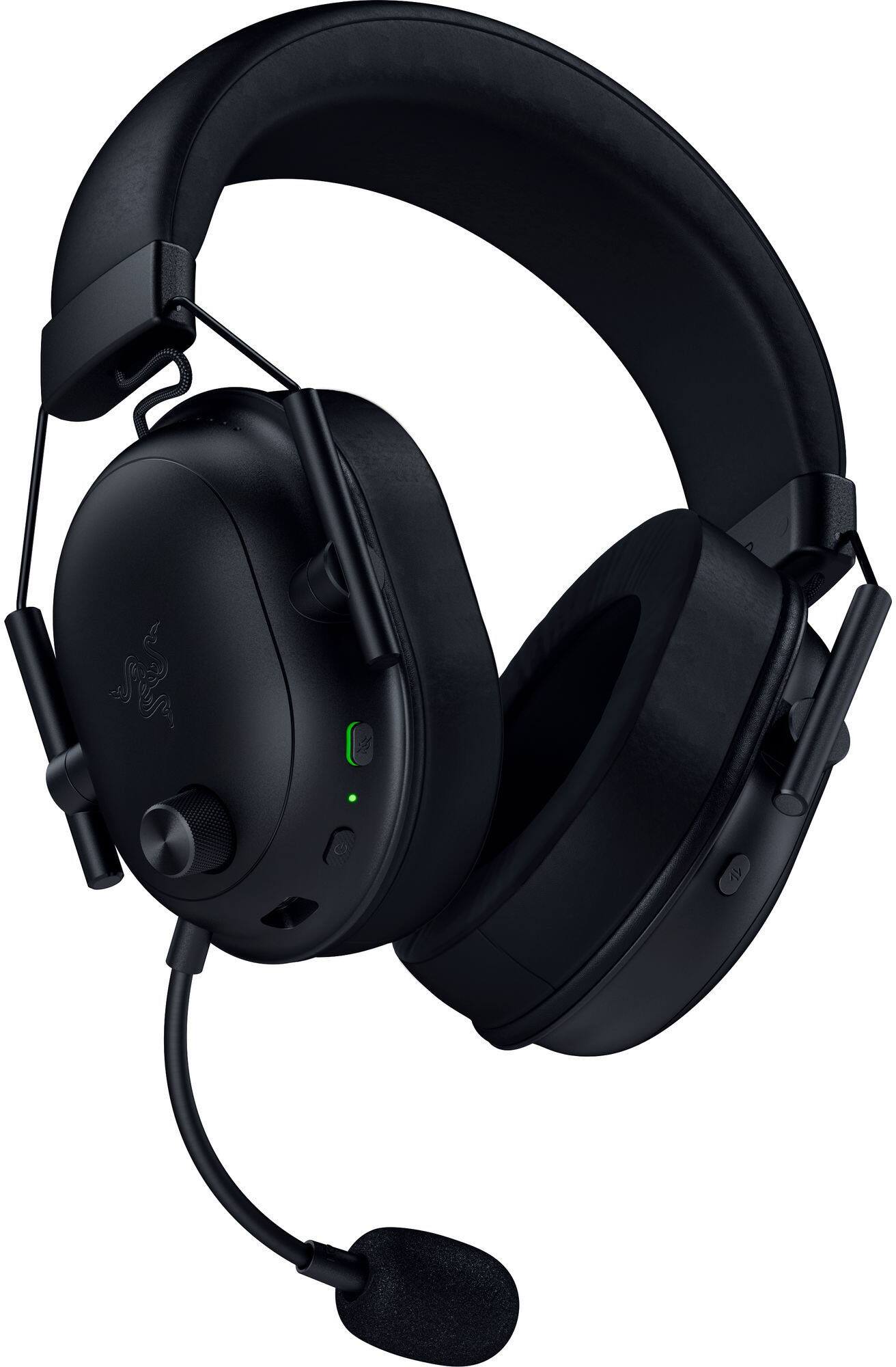 Alt View 5. Razer - BlackShark V3 Wireless Over-the-Ear Gaming Headset for PC, Mac, Playstation, Nintendo Switch, Smartphone - Black.