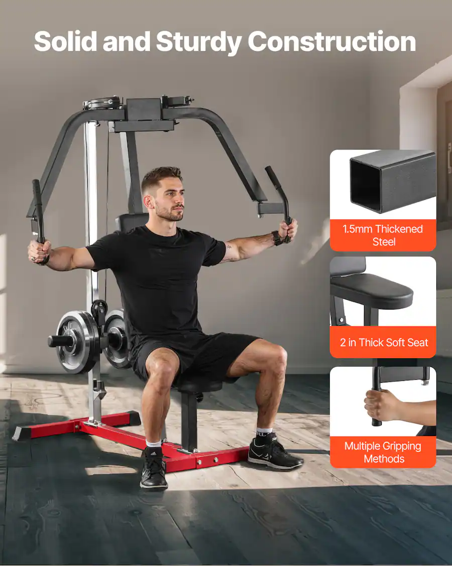 Fly Fit Machine VEVOR Chest Fly Machine, Upper Body Specialty Machine for Home Gym ...