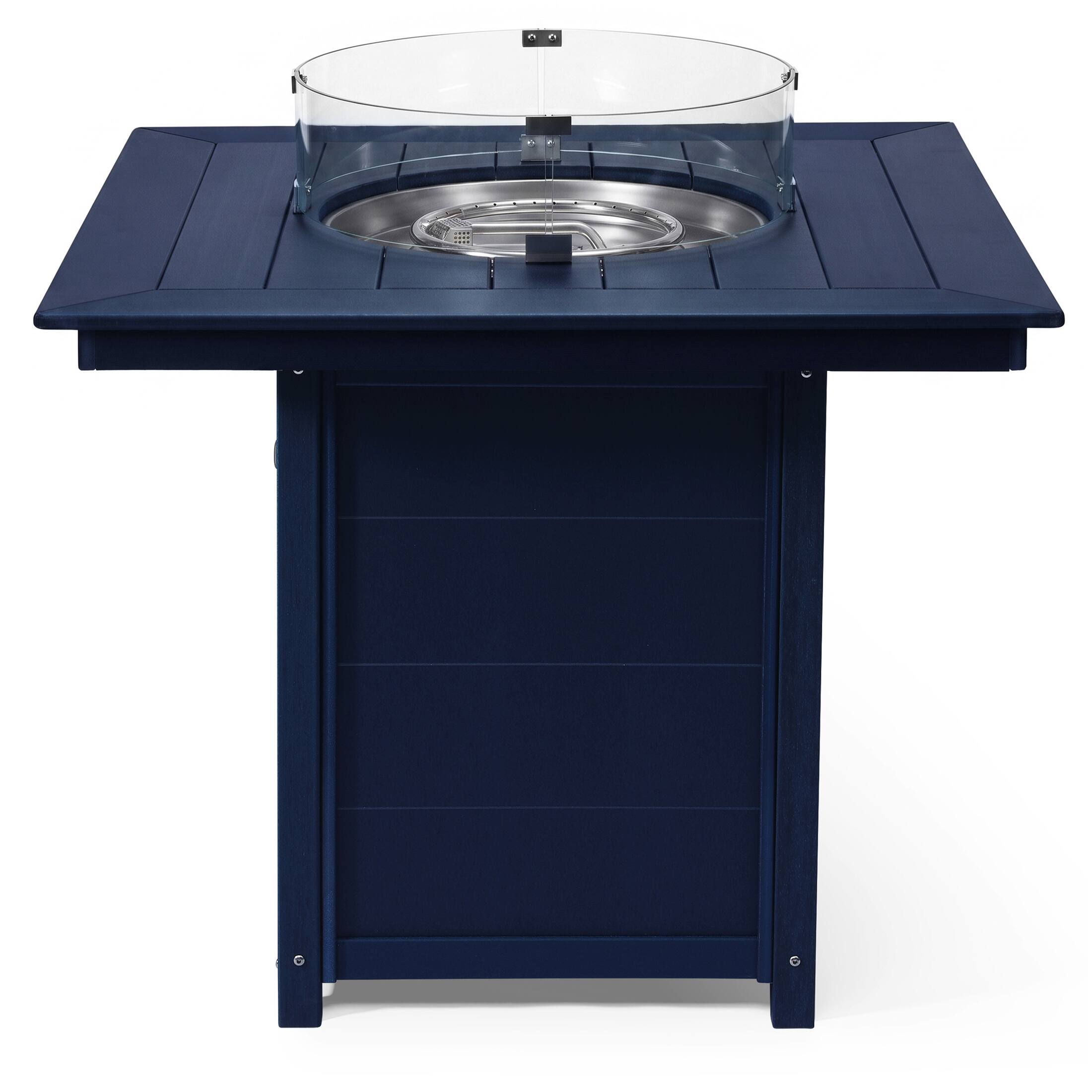 WestinTrends Helios 42" Modern Outdoor Patio Gas Propane Square Fire ...