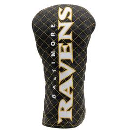 Team Golf - Baltimore Ravens Quilted Driver Headcover - Multicolor