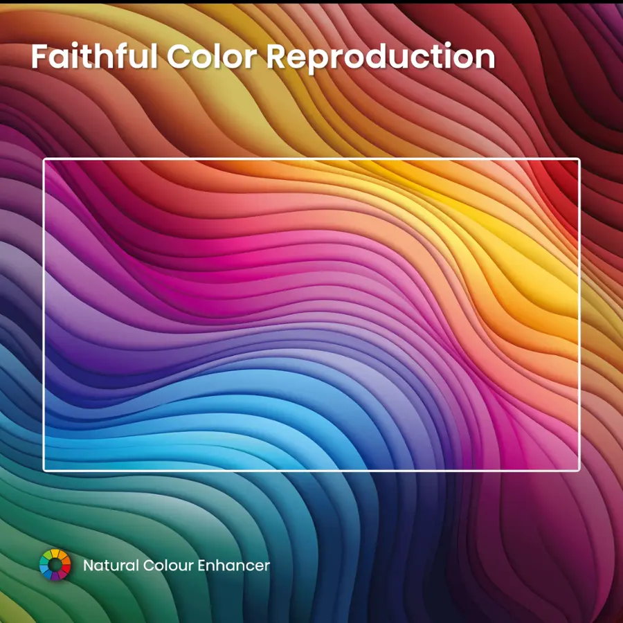 Faithful Color Reproduction Natural Colour Enhancer