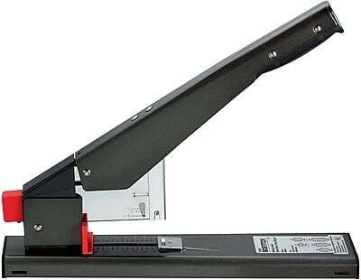 Alt View 3. Swingline - High-Capacity Heavy Duty Stapler, 210-Sheet Capacity - Black.