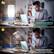 Brightever no-flicker table lamp protects your eyes by giving off stable lighting effects. Other poor-quality table lamps emit frequent flickering light, causing eye fatigue or headache.