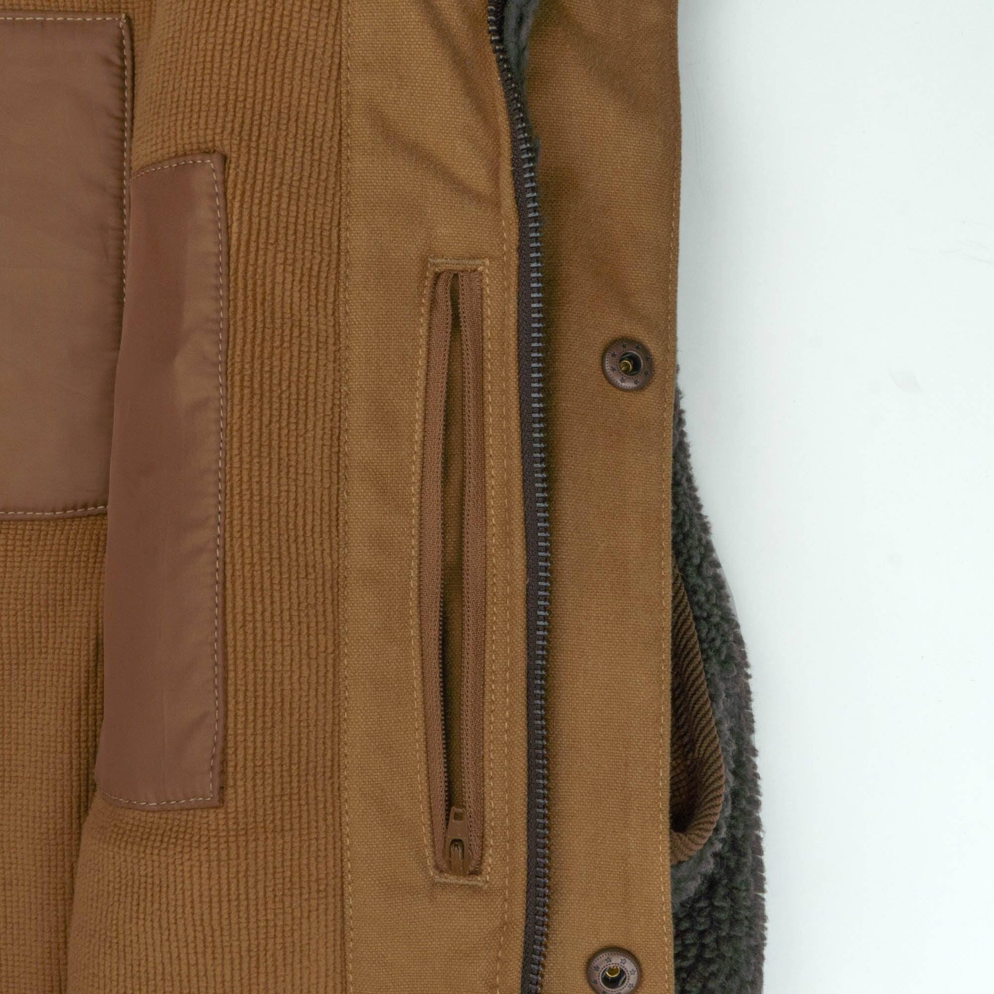 Alt View 8. Mobile Warming - Men's Ranch Sherpa Heated Vest - Charcoal.