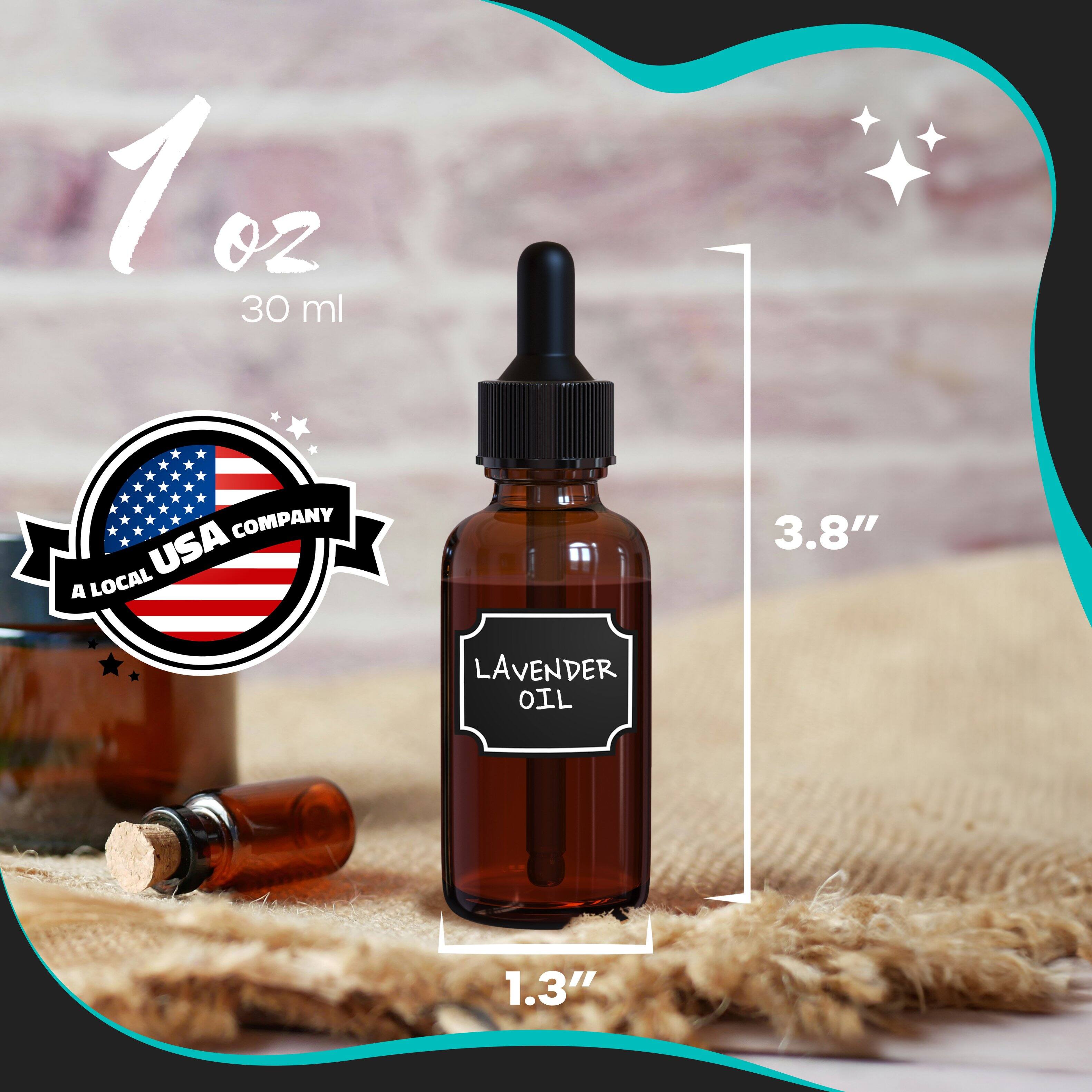 1 oz  
30 ml  

A LOCAL USA COMPANY  

LAVENDER OIL  

3.8"  
1.3"