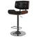 Angle. Simpli Home - Holland Adjustable Bar Stool - Black.