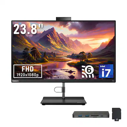 23.8" FHD 1920x1080p ThinkCentre stl 6 Intel i7 Neo