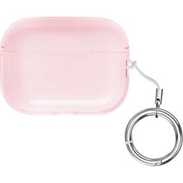 SaharaCase - Hybrid Flex Series Case for Apple AirPods Pro (2nd Generation) - Transparent Pink