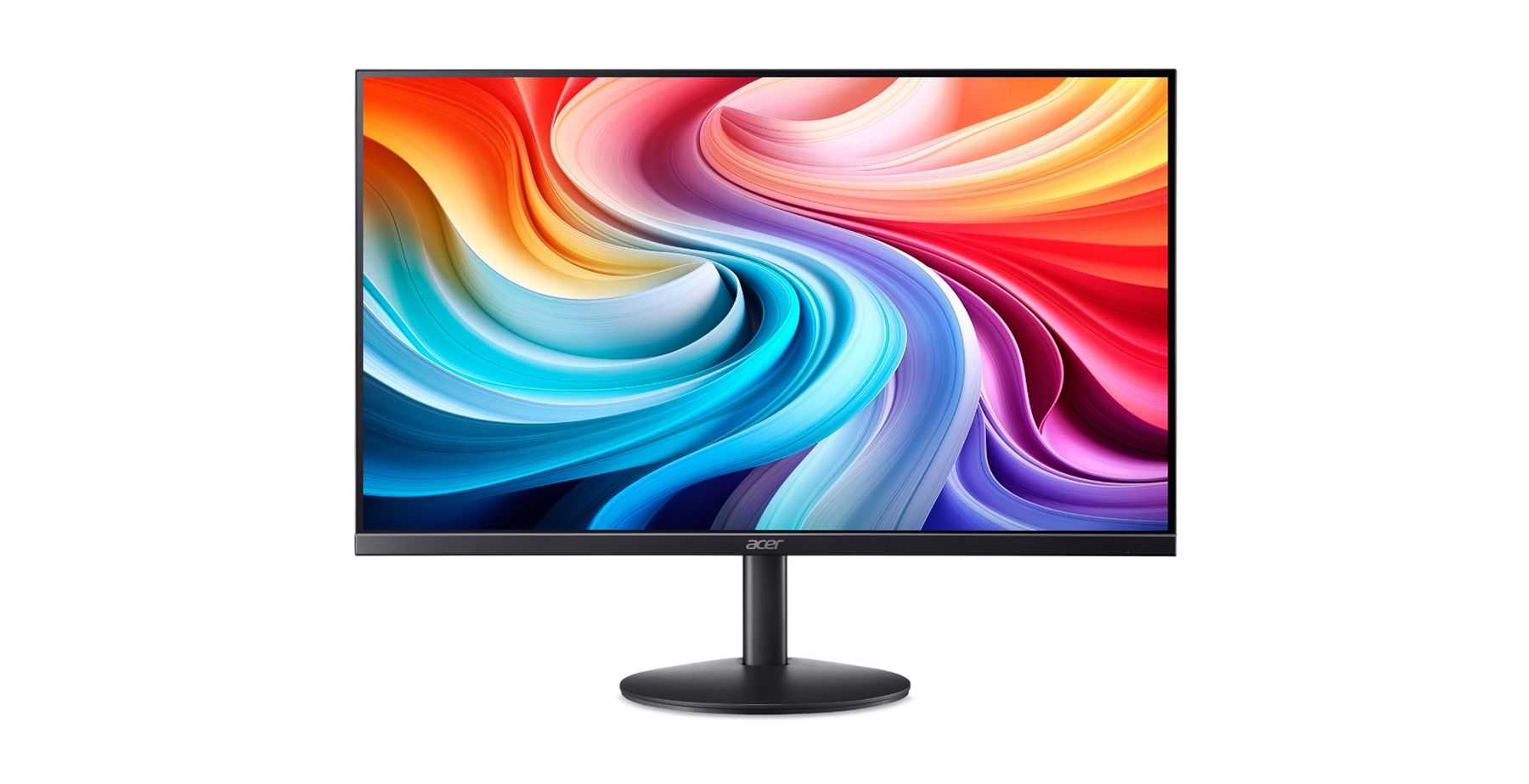 Front. Acer - SA273 G0 27" FHD 1920x1080 IPS LCD Monitor 120Hz 1ms VRB 100M:1 Contrast 16:9 250â€¯nits Flat Panel UM.HS3AA.003 - Black.