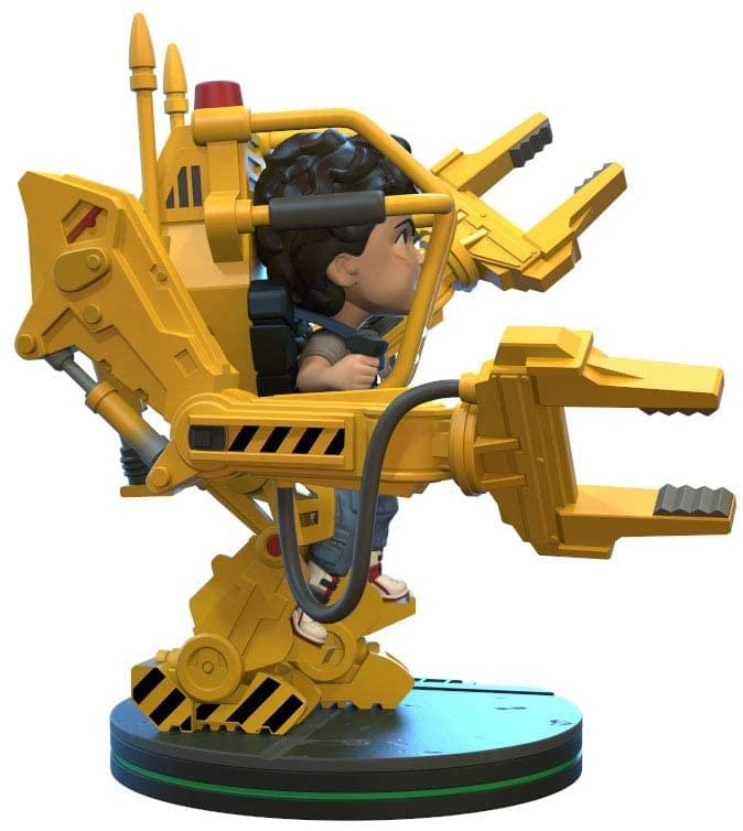 Alt View 1. Quantum Mechanix - Aliens Ripley Power Loader 5 Inch Q-Fig Elite - Yellow.