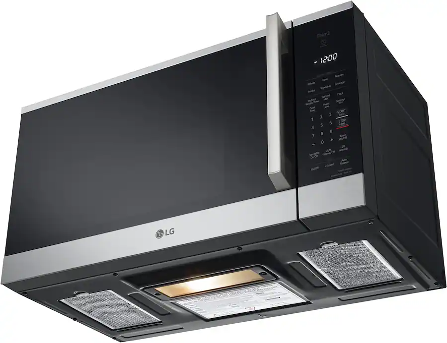 LG 1.8 Cu. Ft. Over The Range Smart Microwave with Sensor Cooking and ...