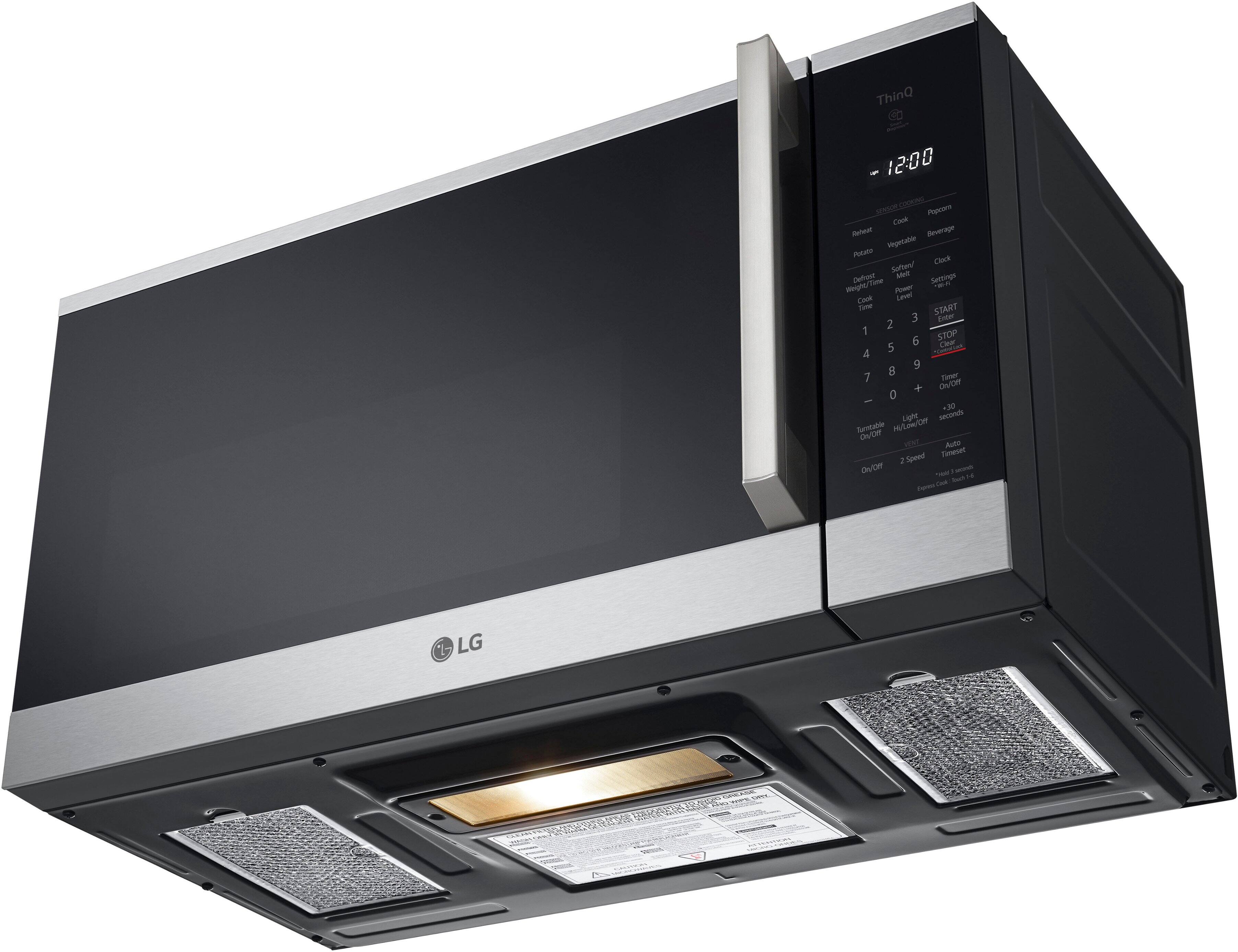 ThinQ 12:00 - Smart Oven Potato Cooking Sensor - Beverage Vigilance - Pure Cooking - LG