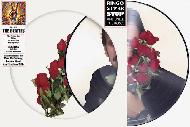 Ringo Starr
Stop and Smell the Roses
1981 After the Beatles
The Picture Disc Edition
For Collectors and Superfans
Limited Edition Only One Pressing Worldwide
Includes Contributions from Paul McCartney, Ronnie Wood and Stephen Stills
1981 AFTER
THE BEATLES
The Picture Disc Edition
For Collectors and Superfans
Limited Edition Only One Pressing Worldwide
Includes Contributions from Paul McCartney, Ronnie Wood and Stephen Stills