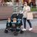 Alt View 1. Gymax - Gymax Double Pet Stroller w/ 2-seater Carrier Adjustable Sunshade Removable Pad Navy Blue.