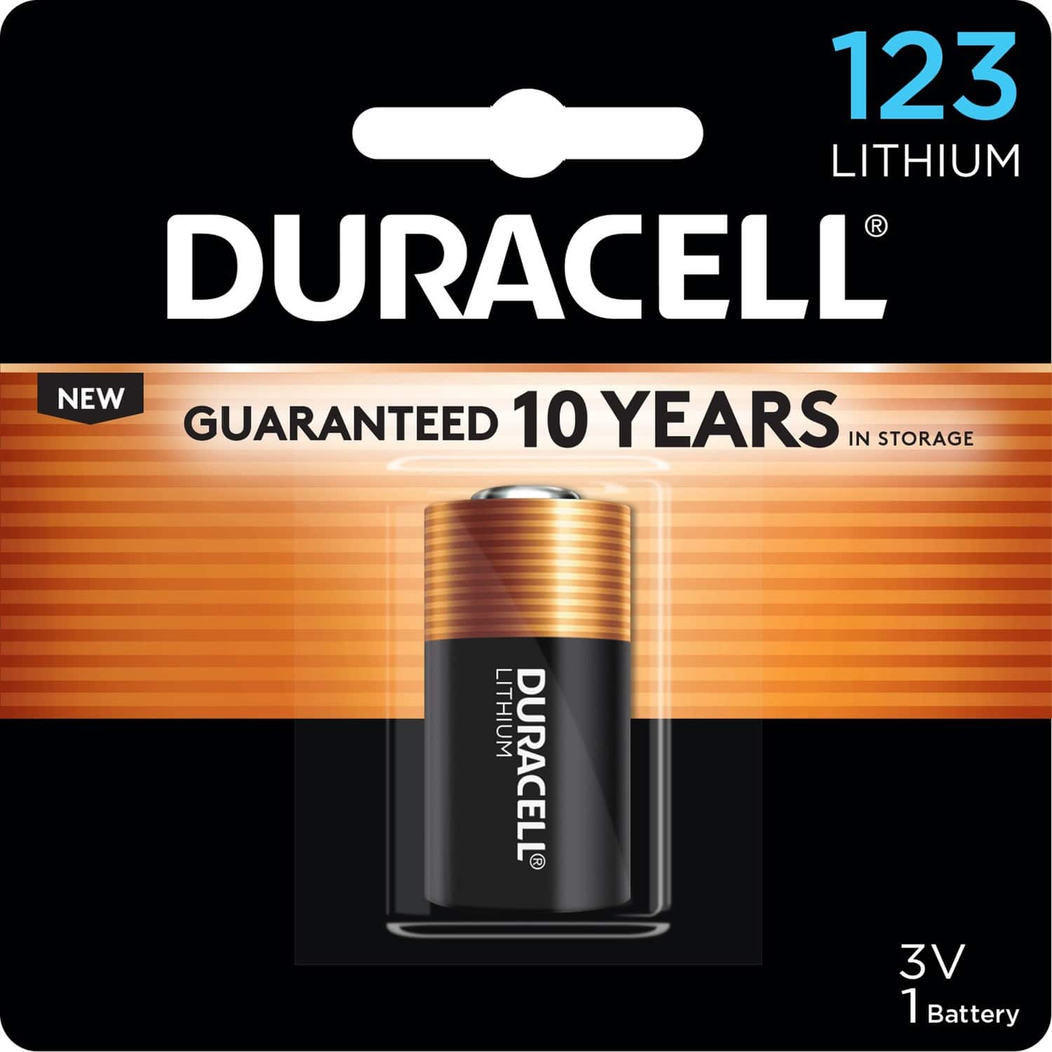 Duracell - Lithium Photo Battery For Camera Photo Equipment 3 V DC 1 Each