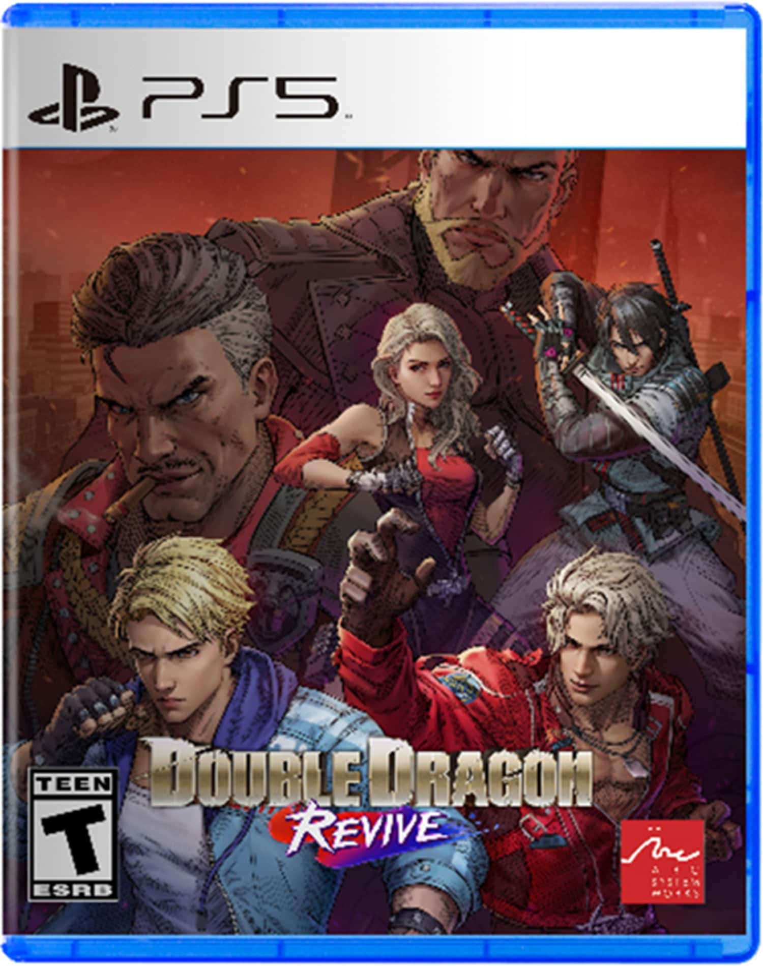 DOUBLE DRAGON REVIVE - PlayStation 5 - Front_Zoom
