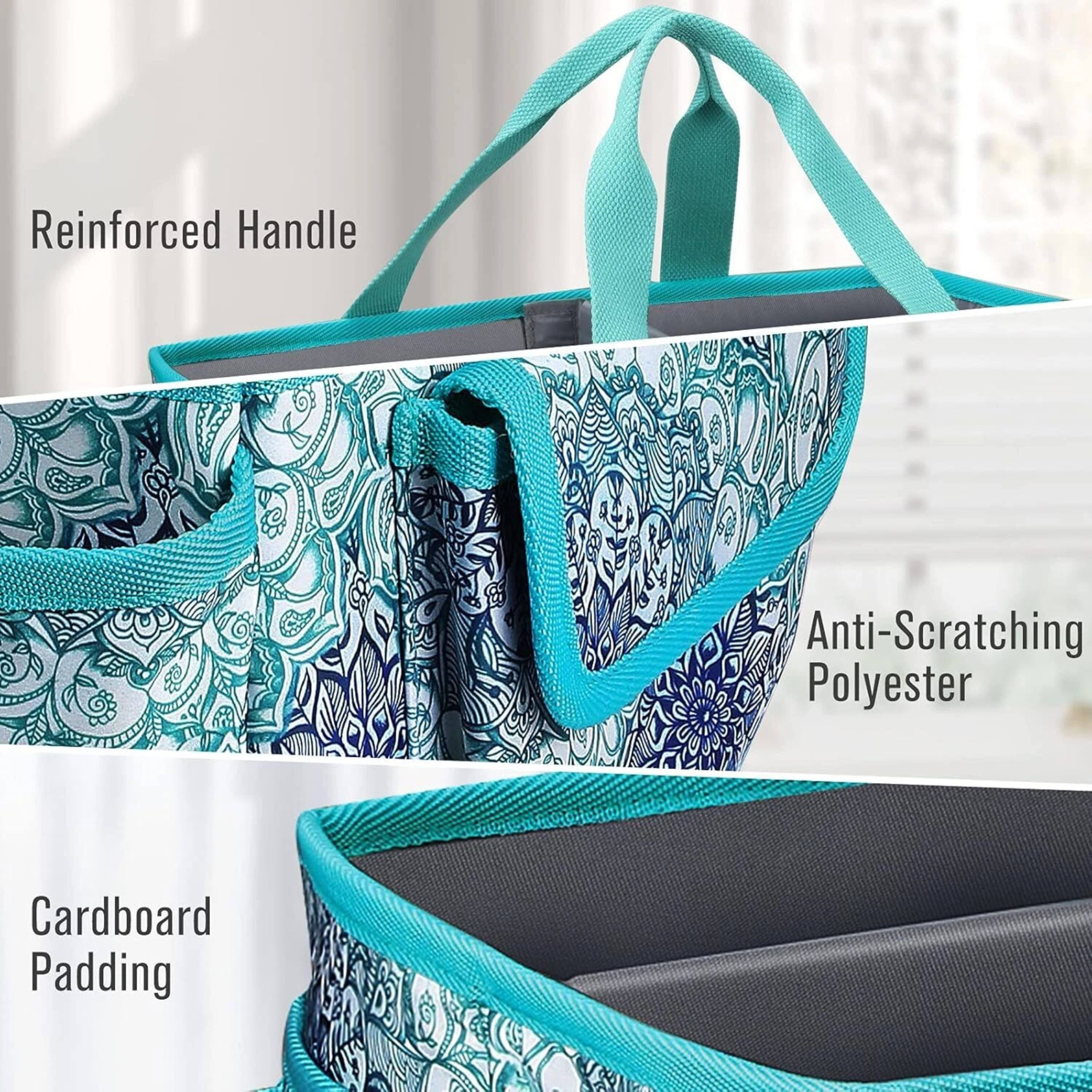 Reinforced Handle  
Anti-Scratching Polyester  
Cardboard Padding