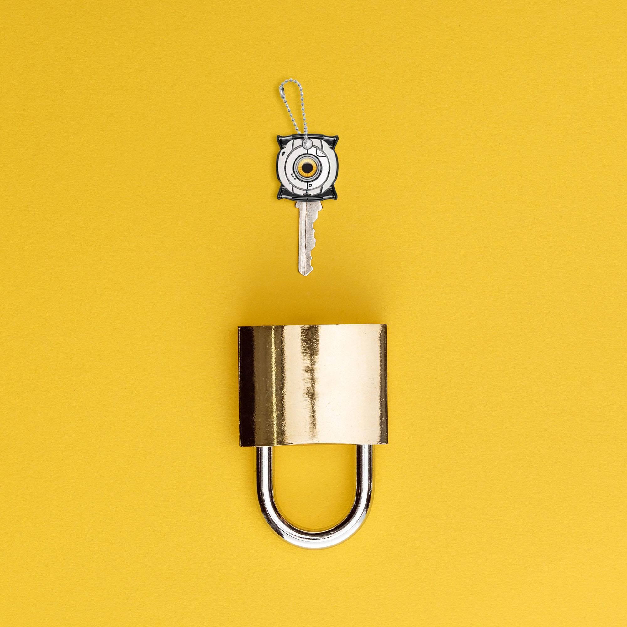 Alt View 10. Crowded Coop - Portal Space Sphere Key Cap - White.