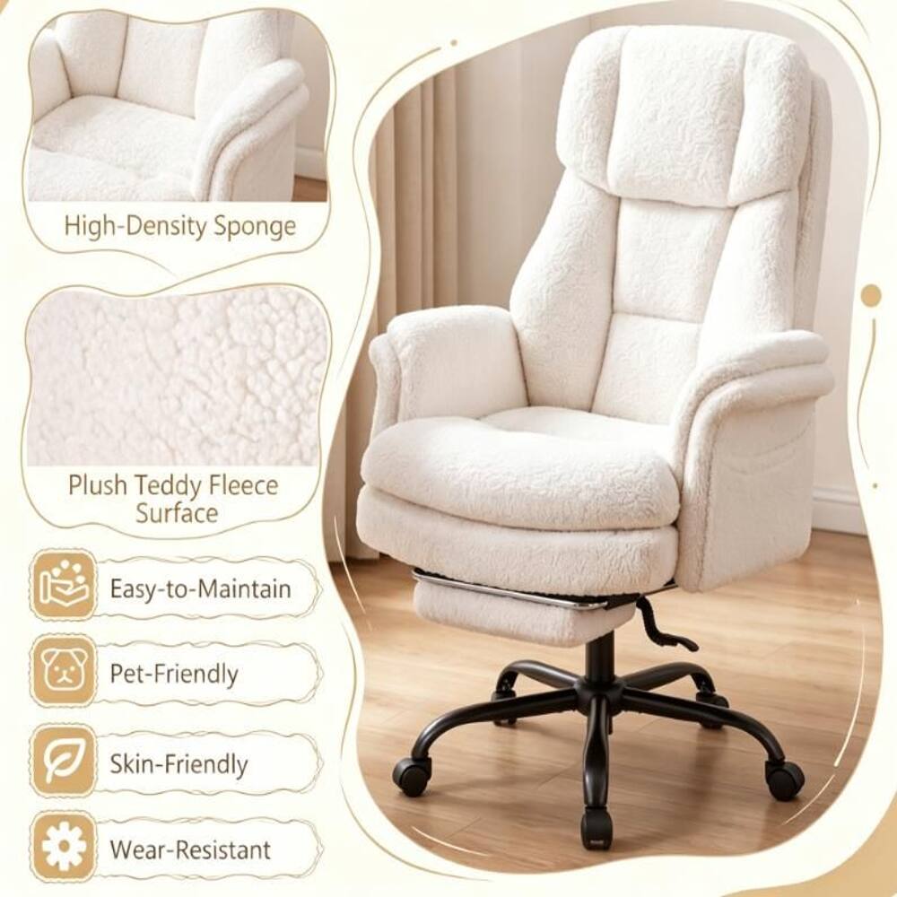 High-Density Sponge  
Plush Teddy Fleece Surface  
Easy-to-Maintain  
Pet-Friendly  
Skin-Friendly  
Wear-Resistant