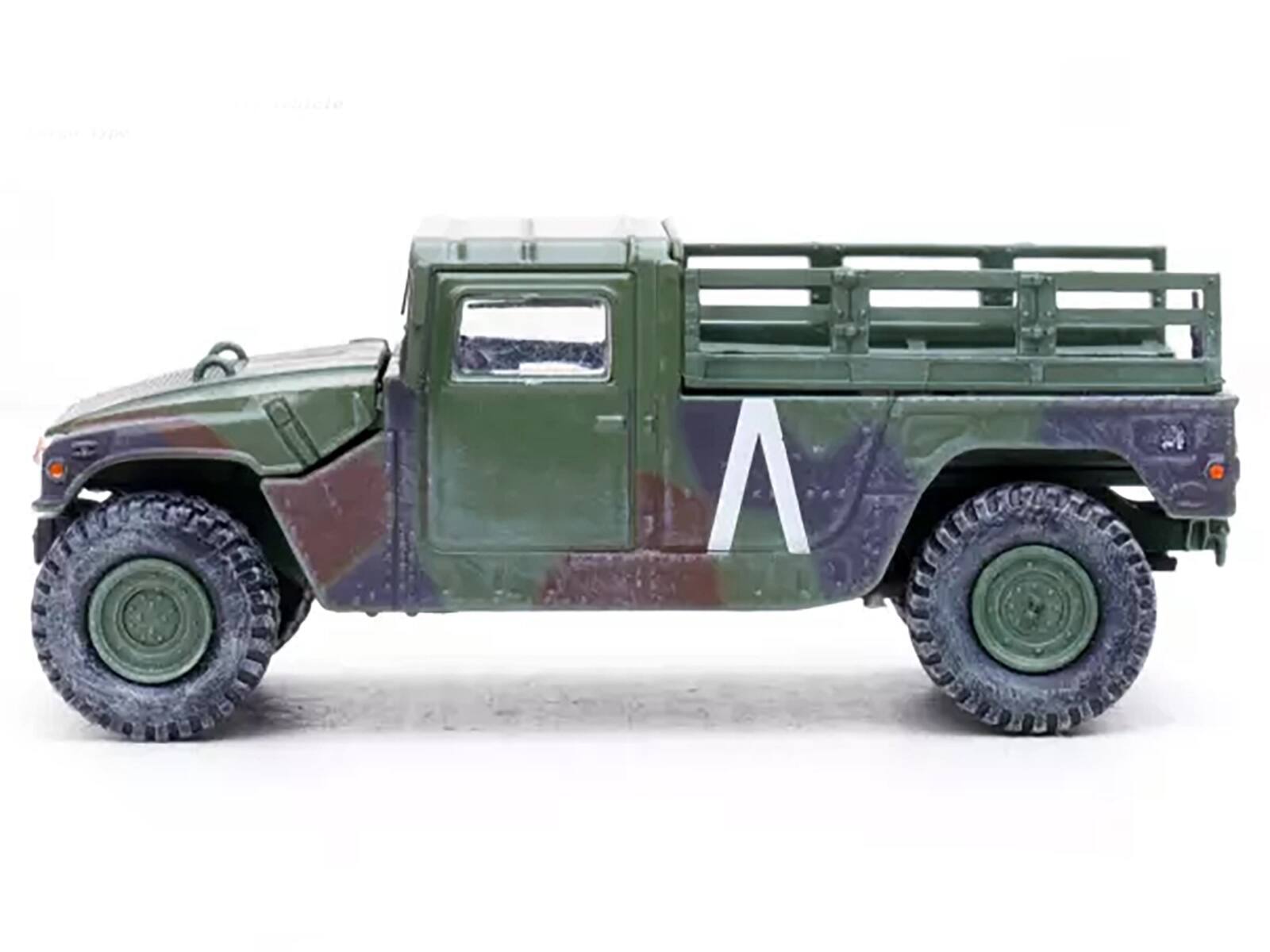 Angle. Panzerkampf - M998 HMMWV 8th Battalion 4th Air Defense Reg 101st Airborne Division Gulf War 1991 U.S. Army Military Miniature 1/64 - Multicolor.