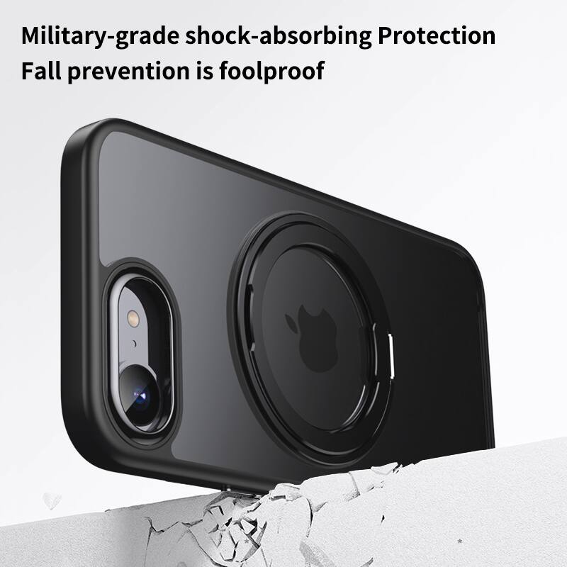 Military-grade shock-absorbing Protection  
Fall prevention is foolproof