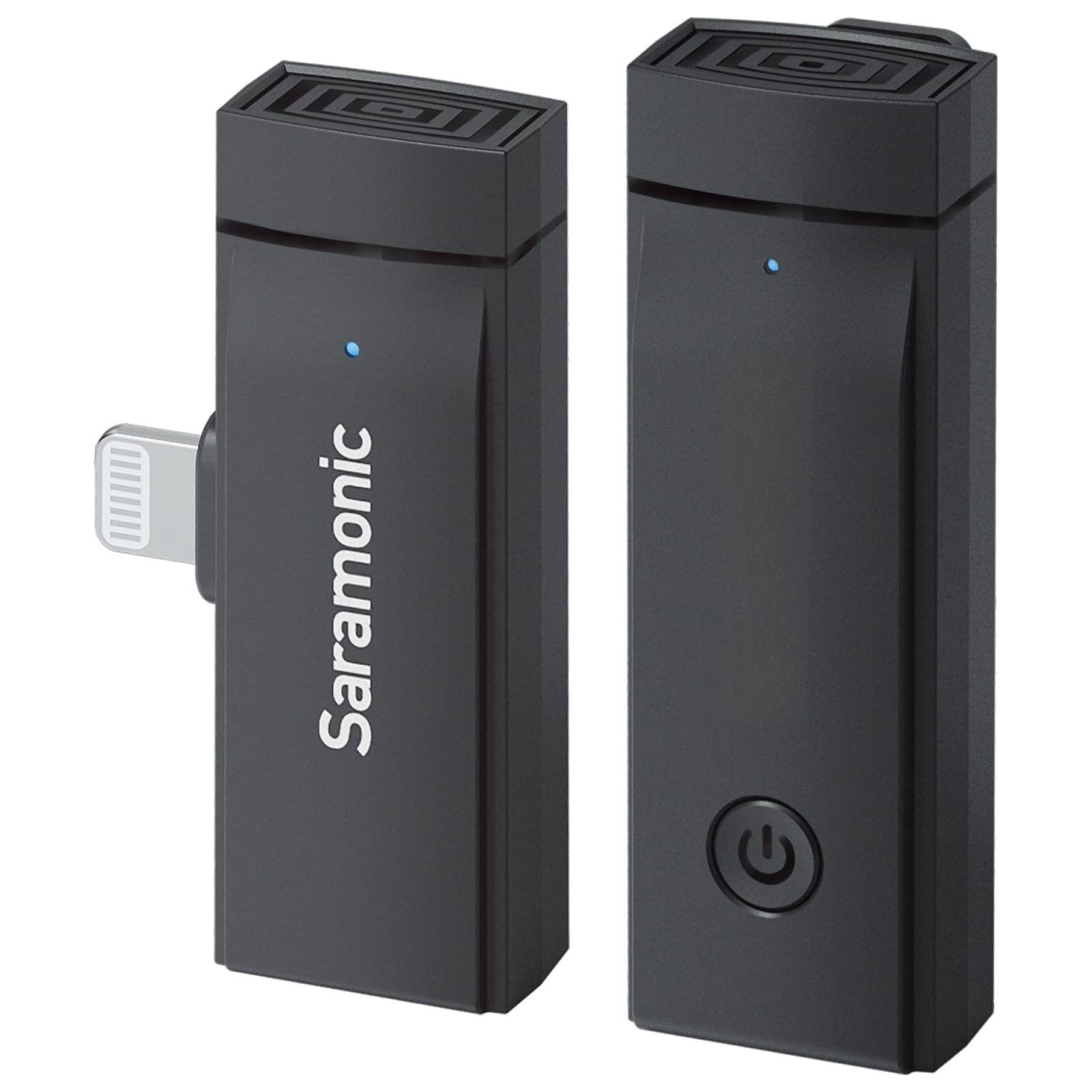 Front. PO3TICJUNKI3 - Wireless Lavalier Microphone System For Ipad ghz Clip On Lapel Condenser Professional Mic Plug Interview - Default.