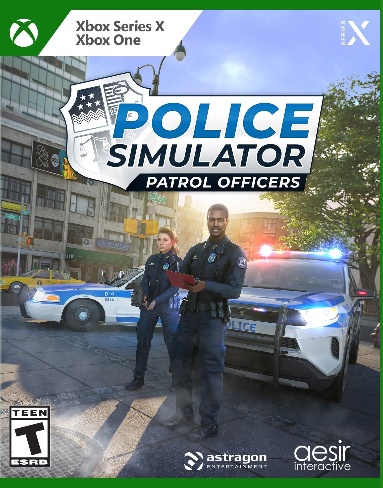 Front. Astragon Entertainment - Police Simulator: Patrol Officers.