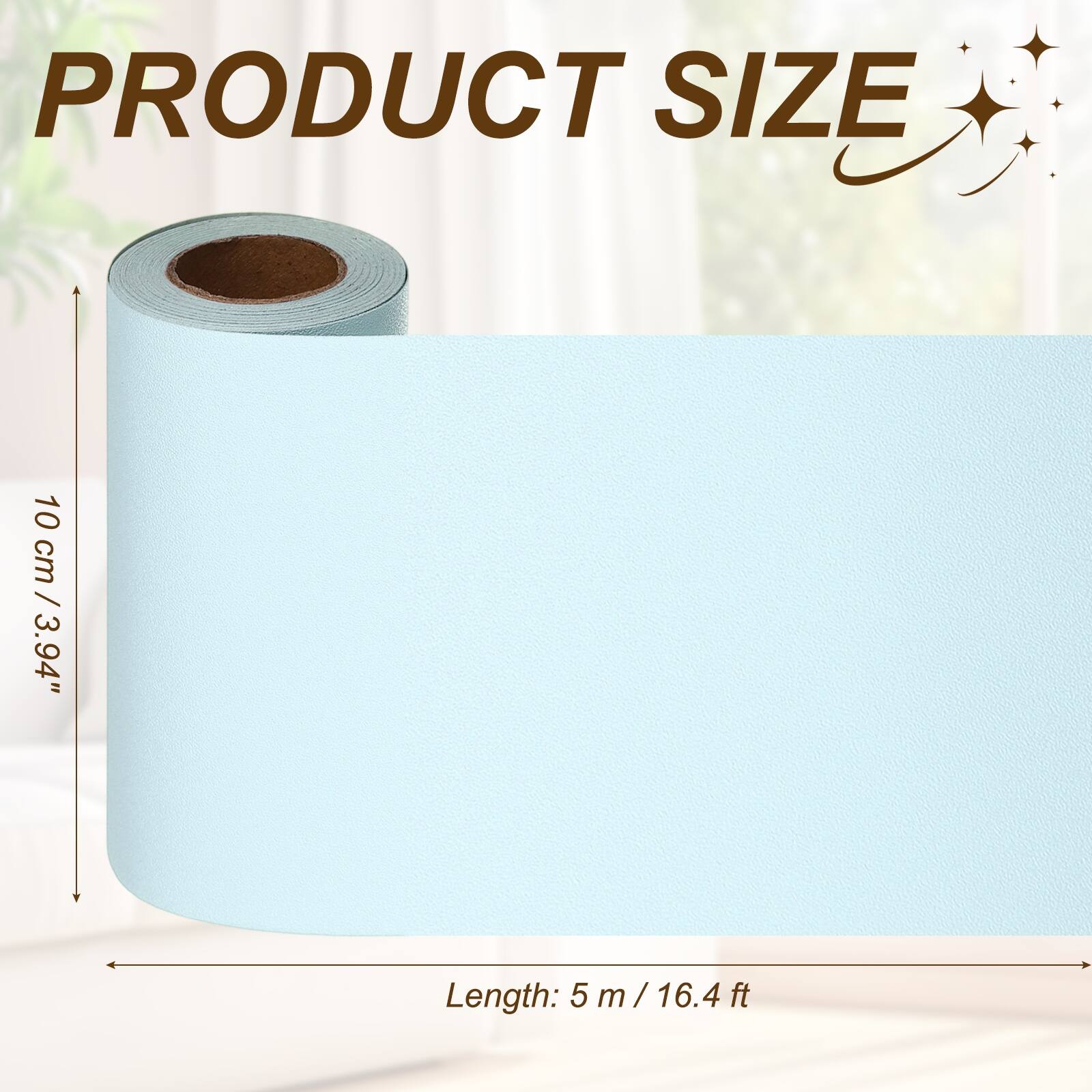 PRODUCT SIZE

10 cm / 3.94"  
Length: 5 m / 16.4 ft