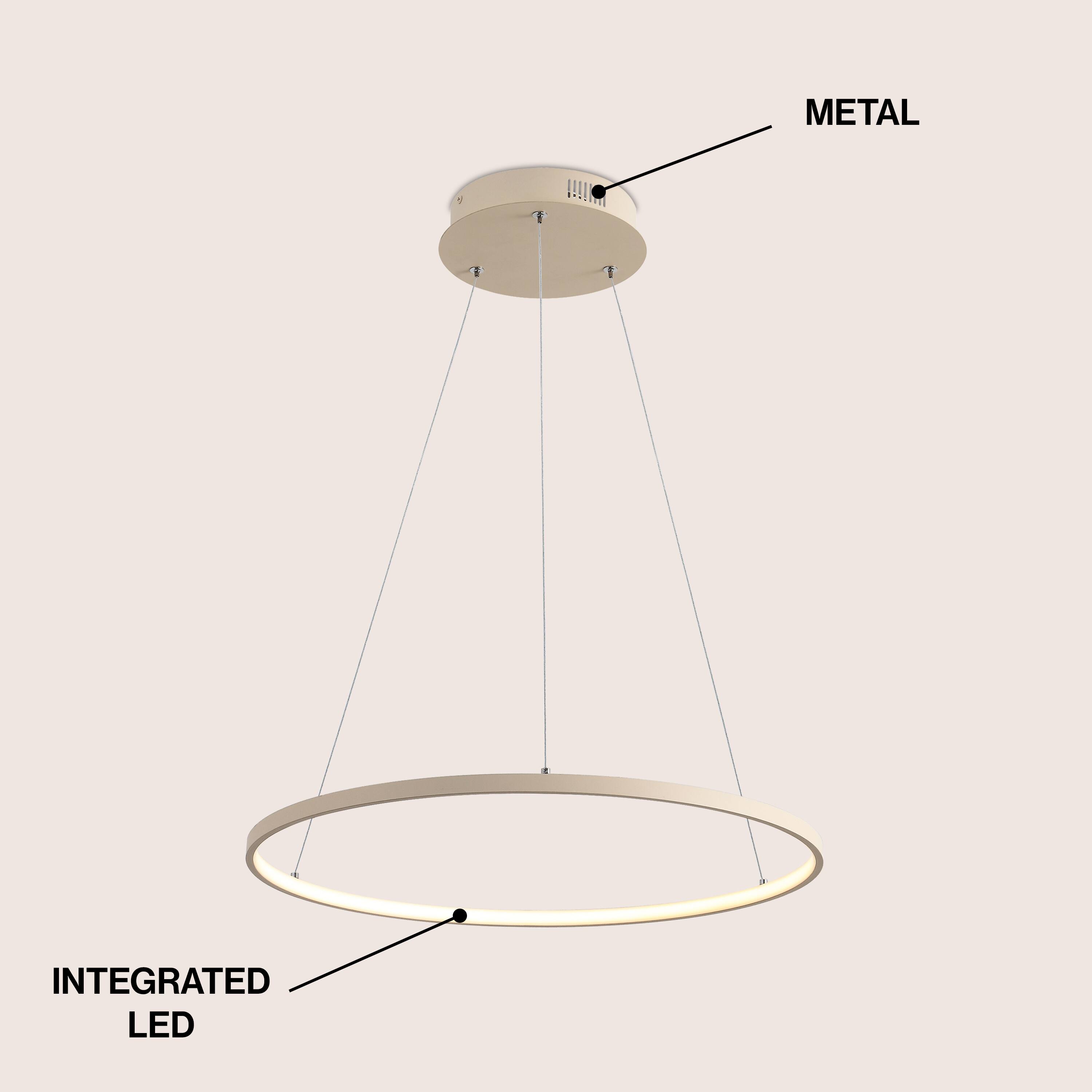 METAL  
INTEGRATED LED