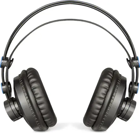 Front. PreSonus - Professional Monitoring Wired Headphones - black.