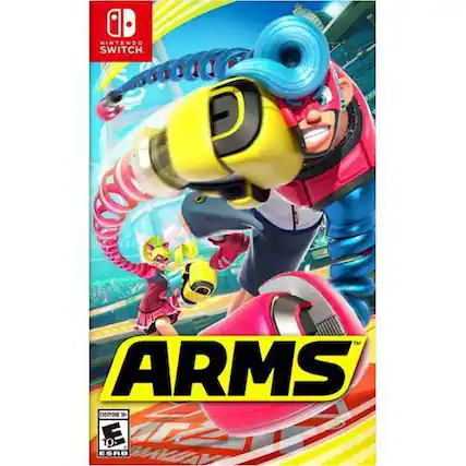 Front. Nintendo - ARMS. - E10+ (Everyone 10+)