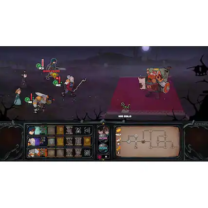 The image shows a group of people playing a game, with some of them holding weapons. There is a man in the center of the scene, holding a book, and another man nearby, also holding a book. The scene appears to be taking place in a dark area, possibly a dungeon.
In addition to the people, there are several other objects in the scene, such as a backpack, a handbag, a bowl, a cup, and a knife. The presence of these objects suggests that the group is on a mission or adventure, possibly involving combat or exploration. - E10+ (Everyone 10+)