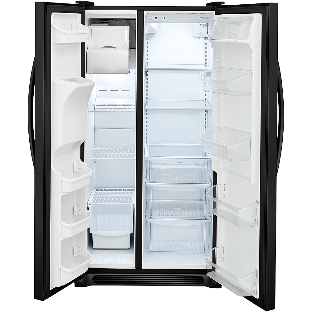 Frigidaire 22 Cu. Ft. Refrigerator Ebony black FFSS2315TE - Best Buy
