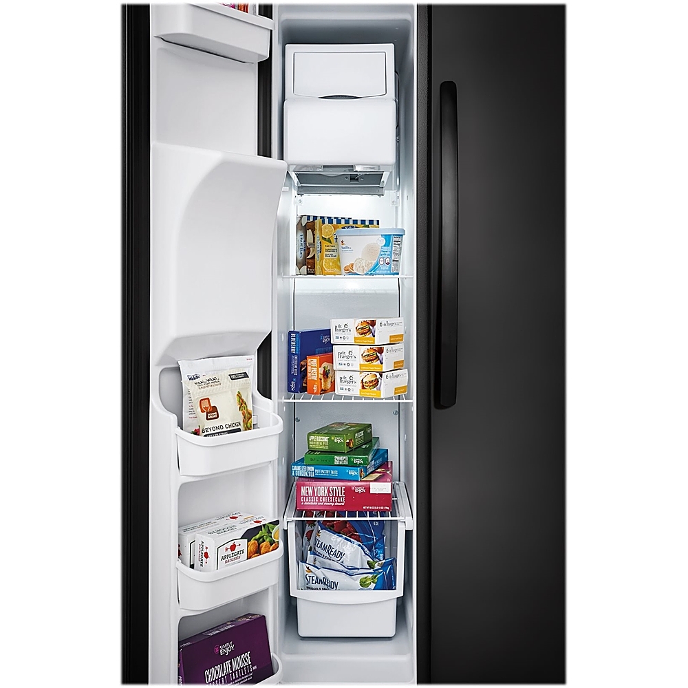 Frigidaire 22 Cu. Ft. Refrigerator Ebony black FFSS2315TE - Best Buy