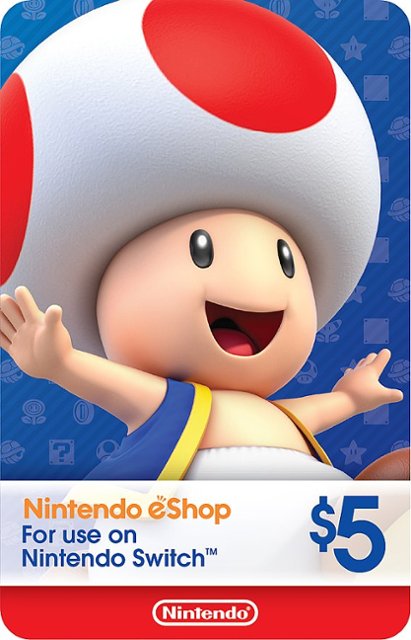 Nintendo eShop $5 Gift Card [Digital] Digital Item - Best Buy