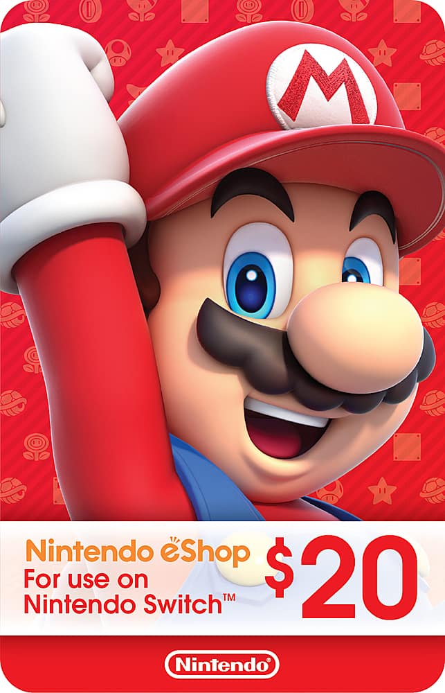 Front. Nintendo - eShop $20 Gift Card.
