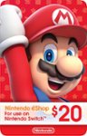 Front Zoom. Nintendo - eShop $20 Gift Card [Digital].