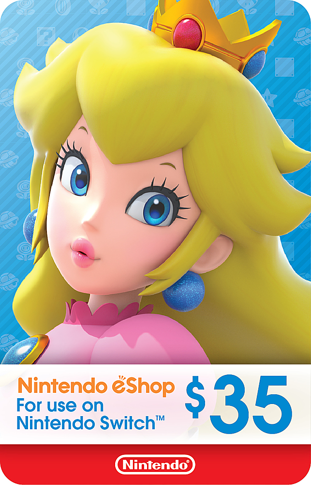 Nintendo Eshop 35 Gift Card Digital Digital Item Best Buy