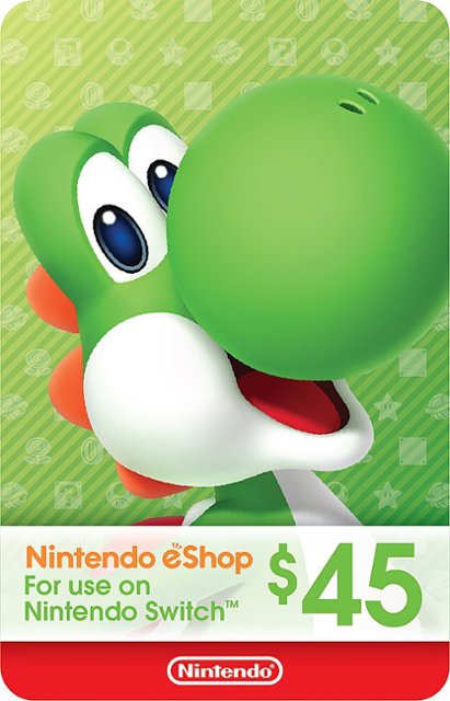 Front Zoom. Nintendo - eShop $45 Gift Card [Digital].