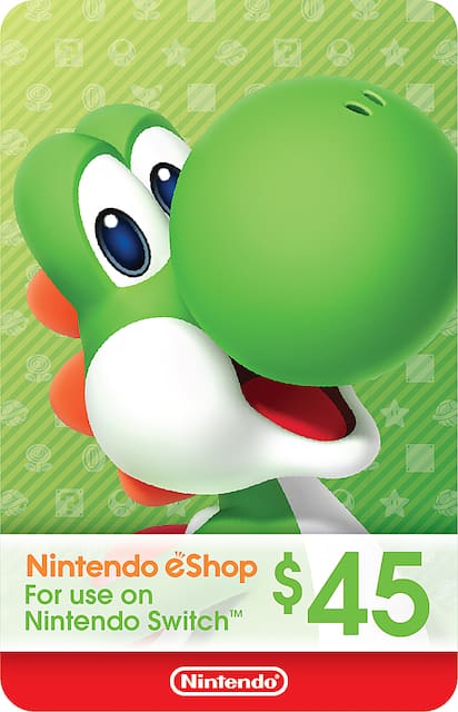 Nintendo eShop 45 Gift Card Digital Digital Item Best Buy