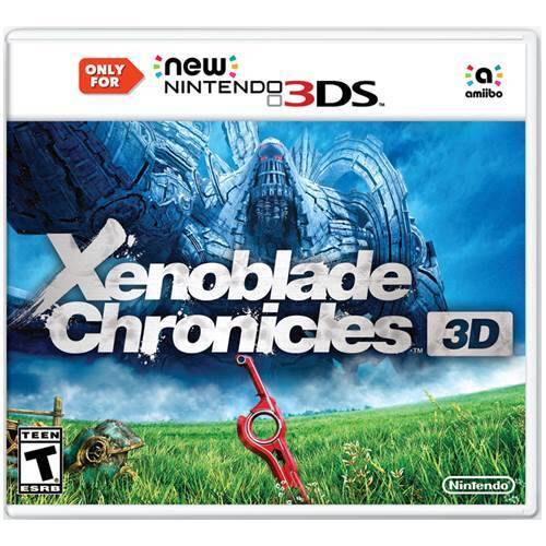Front. Nintendo - Xenoblade Chronicles 3D.