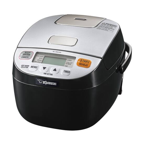 Zojirushi - 5.5 Cup Umami Micom Rice Cooker & Warmer - Metallic Black