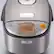 Alt View 13. Zojirushi - 3 Cup Induction Heating Rice Cooker - Stainless Steel Brown.