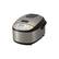 Angle. Zojirushi - Micom 0.6-Quart Rice Cooker - Stainless black.
