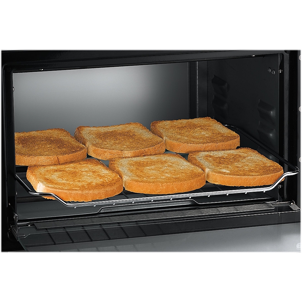 Hamilton Beach 4-Slice Toaster Oven Stainless-Steel 31138 - Best Buy